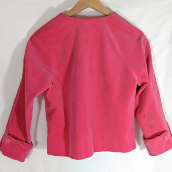 Vintage Velvet Rhoads of California Cropped‎ Jacket - Picture 4 of 8